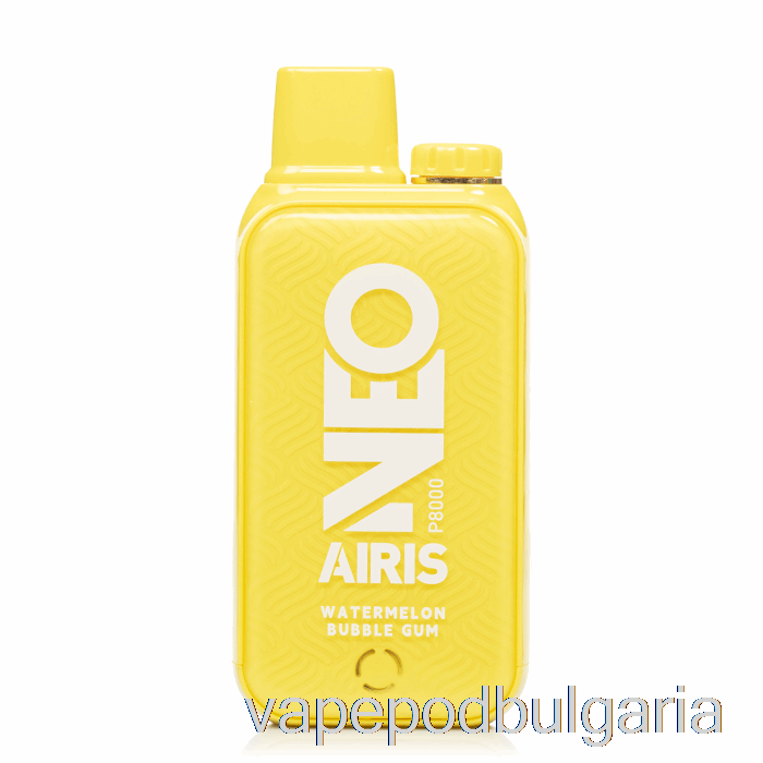 Vape 10000 Дръпки Airis Neo P8000 Disposable Watermelon Bubble Gum